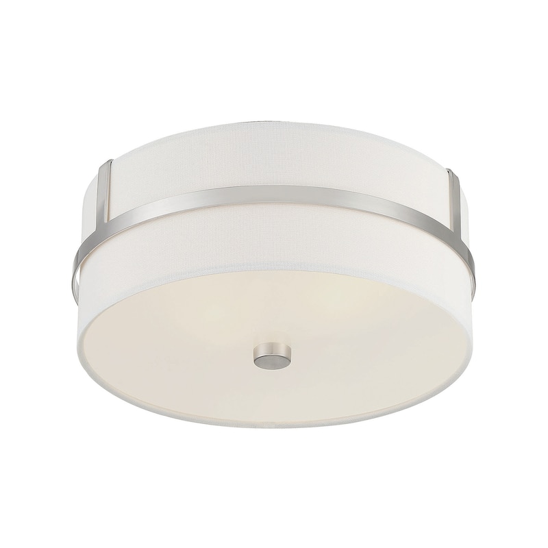 Trade Winds Lighting Irving 2-Light Flush Mount Ceiling Light
