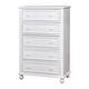 preview thumbnail 17 of 15, Furniture of America Oryas 2-Piece White and Natural Solid Wood Twin over Twin Bunk Bed and Chest Kids Bedroom Set