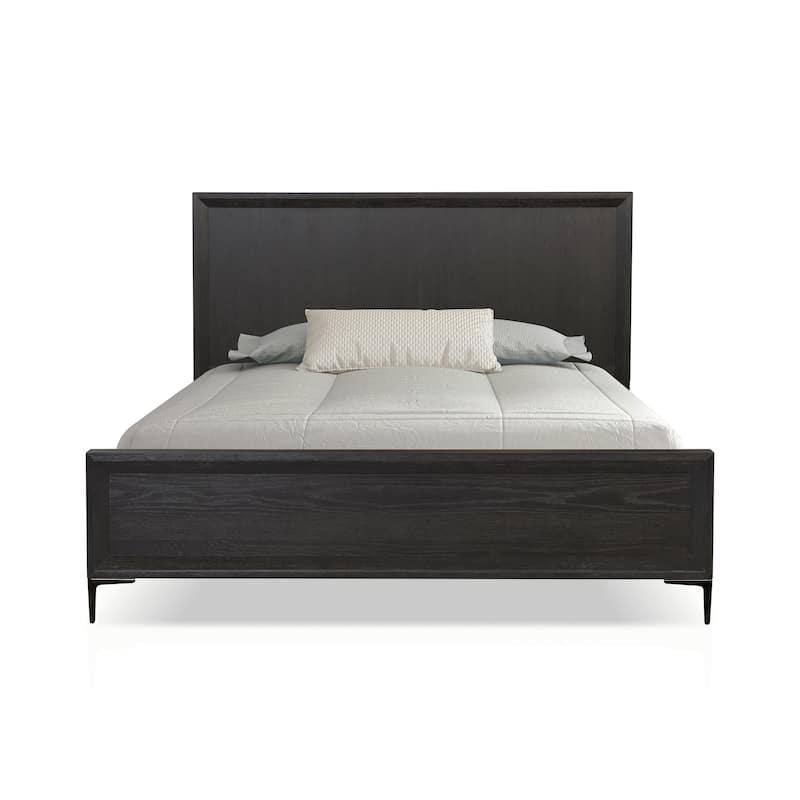Furniture of America Fable Modern 5-Piece Solid Wood Panel Bedroom Set