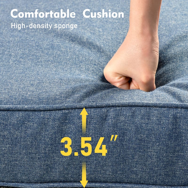 XIZZI 2-Piece Outdoor Furniture Patio Wicker Chairs Set