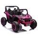 preview thumbnail 85 of 98, 24V Ride-On UTV for Kids, Double Seat, Parental Remote, Four-Wheel Suspension, and Bluetooth 鈥