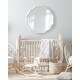 preview thumbnail 2 of 6, Kate and Laurel Ripling Decorative Scallop Wall Mirror - 26" Diameter