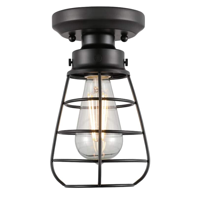 Westinghouse 6130700 Bandera 5" Wide Semi-Flush Ceiling Fixture