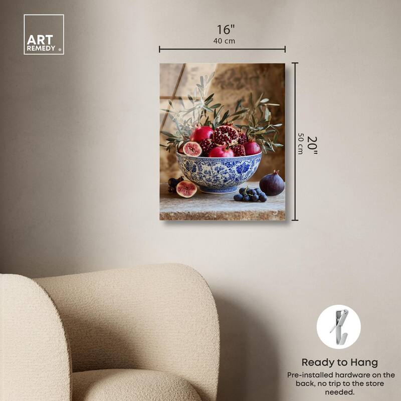 Grape Gathering Acrylic by Art Remedy, Ready to Hang