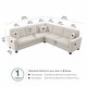 preview thumbnail 15 of 35, Stockton 99W L Shaped Sectional Couch by Bush Furniture