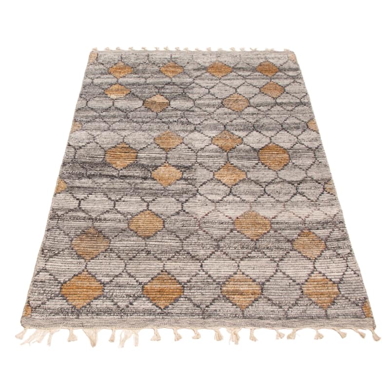 Tangier Grey Rug 4'11" x 8'2" - 4'11 x 8'2