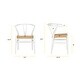 preview thumbnail 21 of 27, Poly and Bark Weave Chairs (Set of 2)