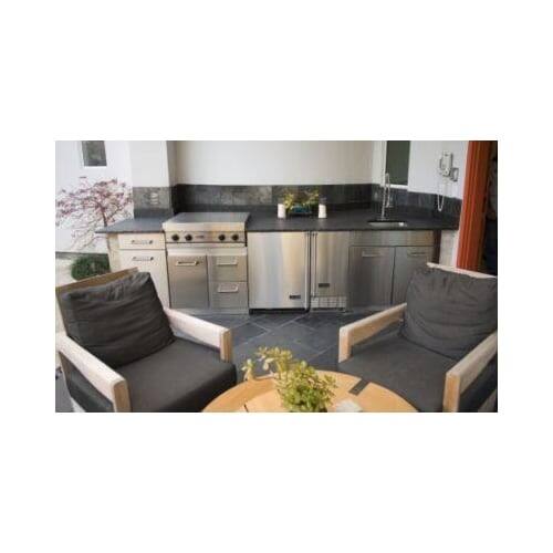 Shop Viking Vbo1811 18 Inch Wide Stainless Steel Cabinet For