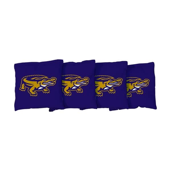 slide 2 of 3, San Francisco State Gators Purple Cornhole Bags All-Weather Resin Filled