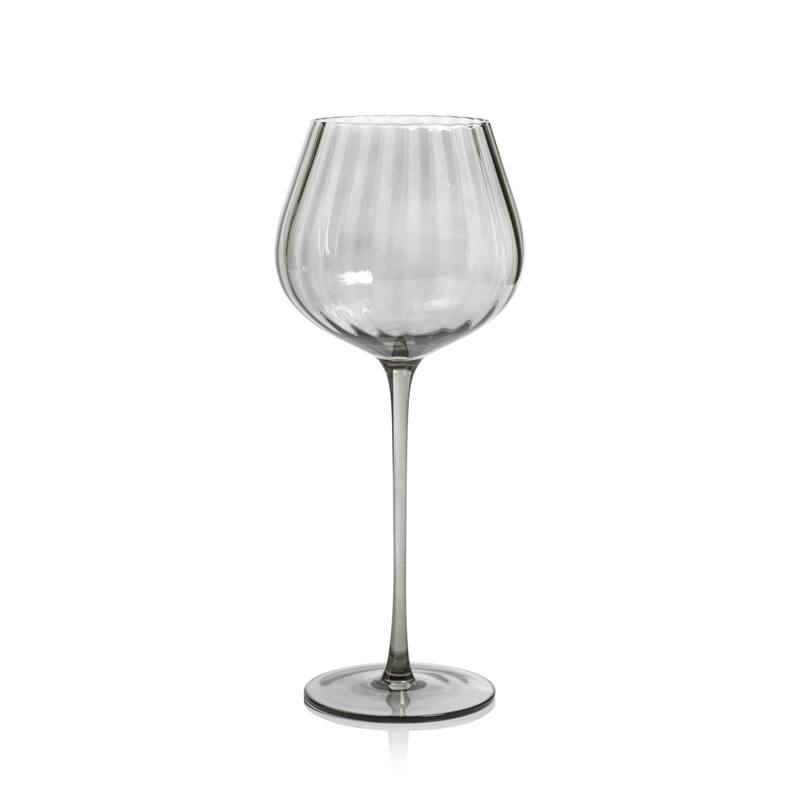 Malden Optic Red Wine Glasses, Set of 4 - Smoke