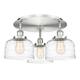 Option Satin Nickel / Clear Deco Swirl