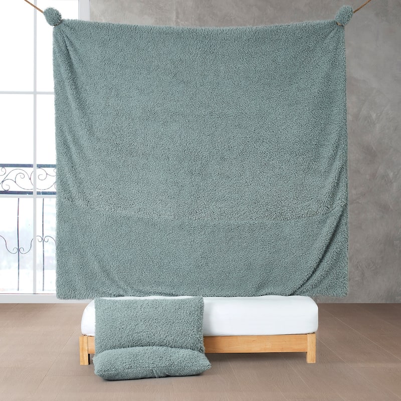 Stop It, No You Stop It - Coma Inducer® Oversized Duvet Cover Set - Mossy Gray Fox