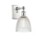 Option White and Polished Chrome / Clear