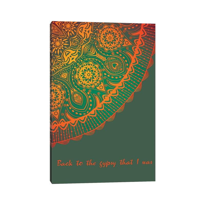 iCanvas "Gypsy - Fleetwood Mac" by WordsAndMusicArt Canvas Print