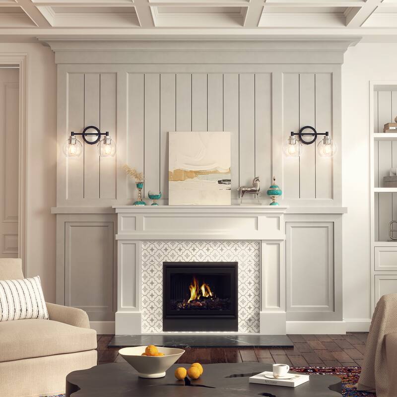 Dimmable Bathroom Vanity Light Globe Glass Shades