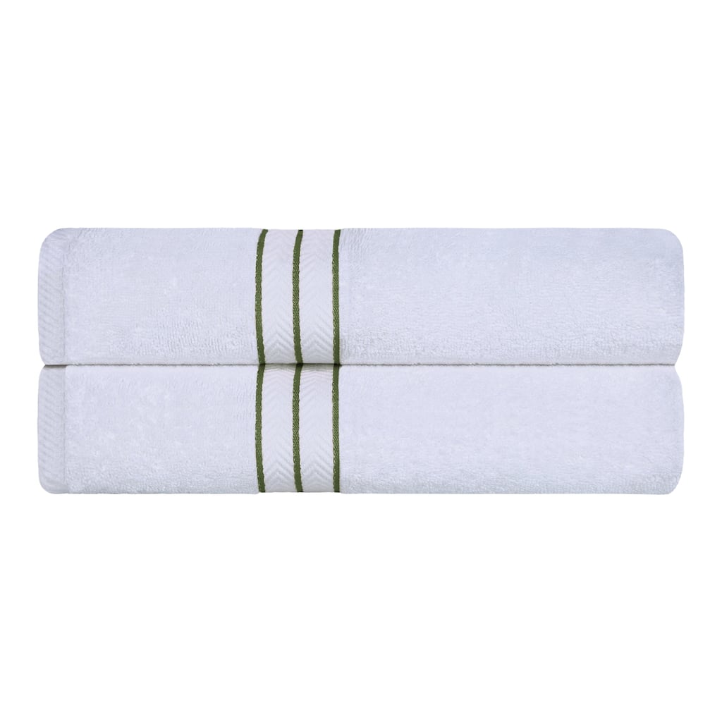 Blue Nile Mills Hotel Quality Ultra-Plush Turkish Cotton Bath Towel Set
