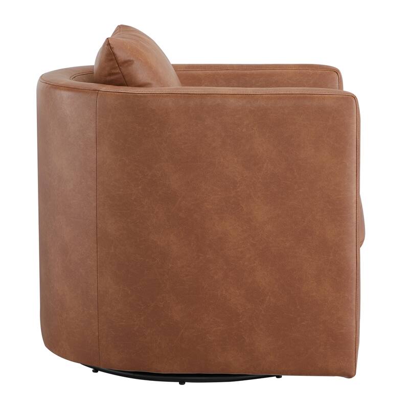 Sutton Performance Swivel Barrel Chair