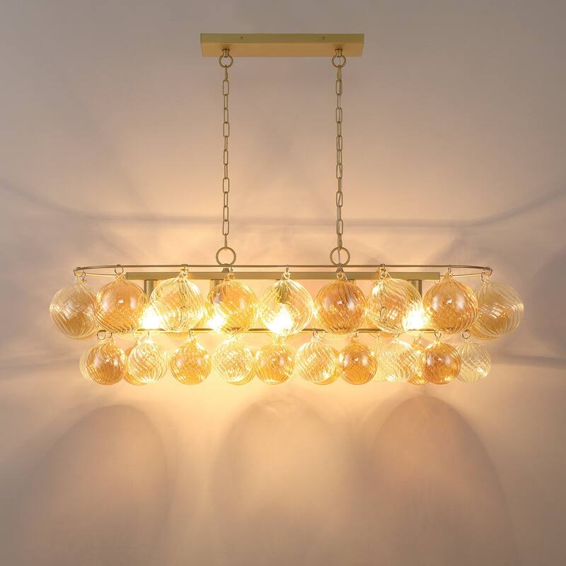 Acroma 5 - Light Dimmable Bubble Dining Room Chandelier