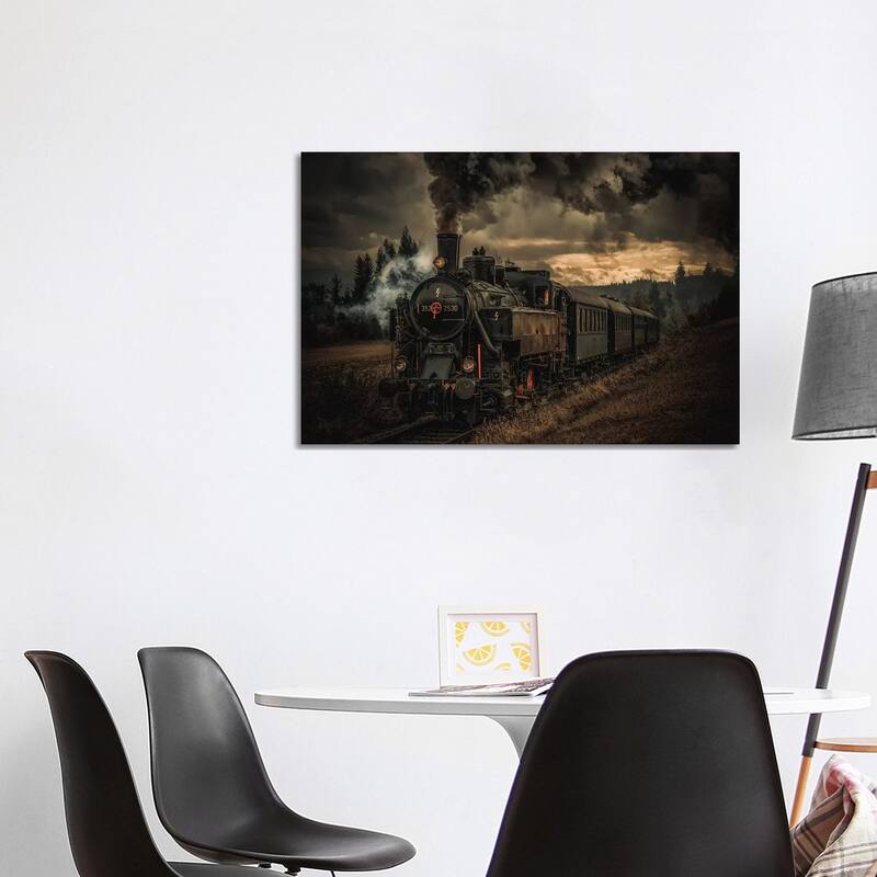 iCanvas "Gold Digger Train" by Hubert Bichler Canvas Print - 26x40x1.5