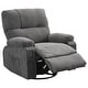 preview thumbnail 37 of 46, 360° Swivel Chair, Upholstered Recliner Chair with Adjustable Backrest Massage Reclining Chai for Living Room Lounge Chair