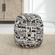 preview thumbnail 7 of 5, Uttermost 23195 Dialogue 18" Wide Fabric Accent Stool