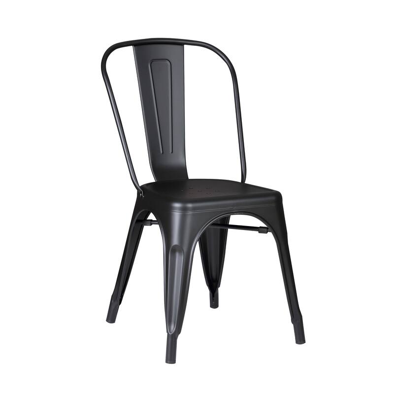 Modern Metal Dining Room Kitchen Bar Chair Set