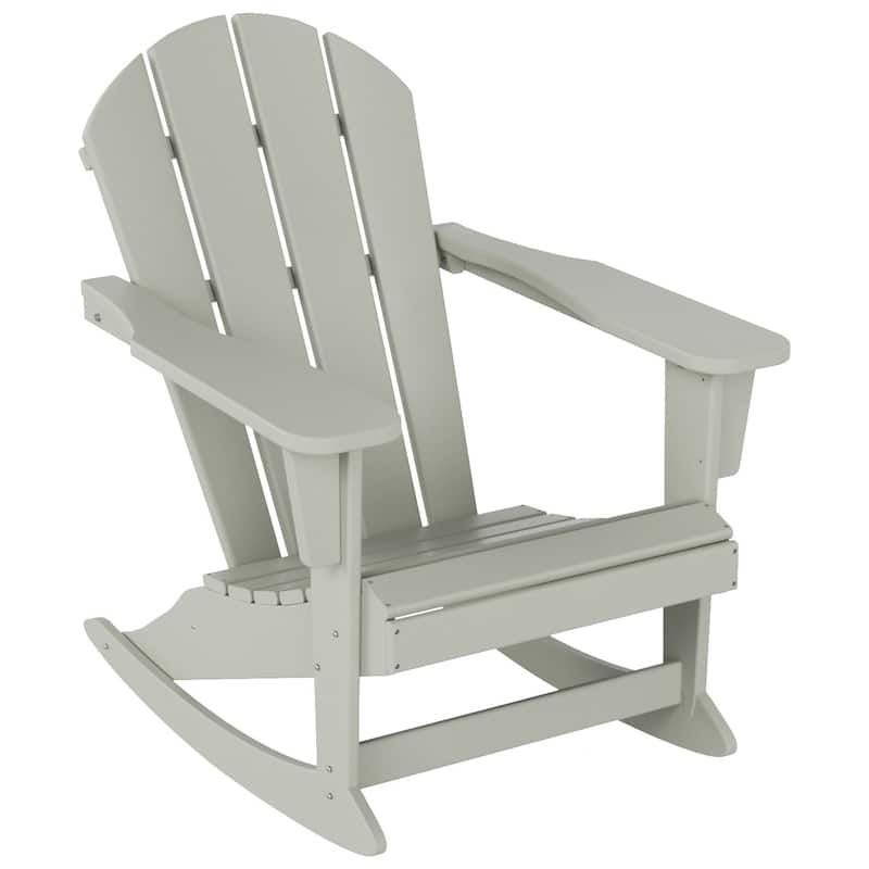 Polytrends Laguna Hdpe All Weather Outdoor Patio Rocking Chair (Set of 2)