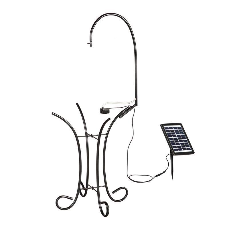 Water Agitator Bird Bath Stand