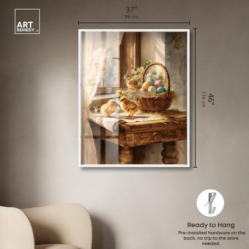 Easter Morn Shadowbox by Art Remedy