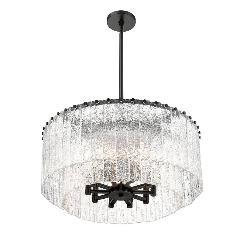 Z-Lite 1943P26-2 Glacier 10 Light 28" Wide Pendant