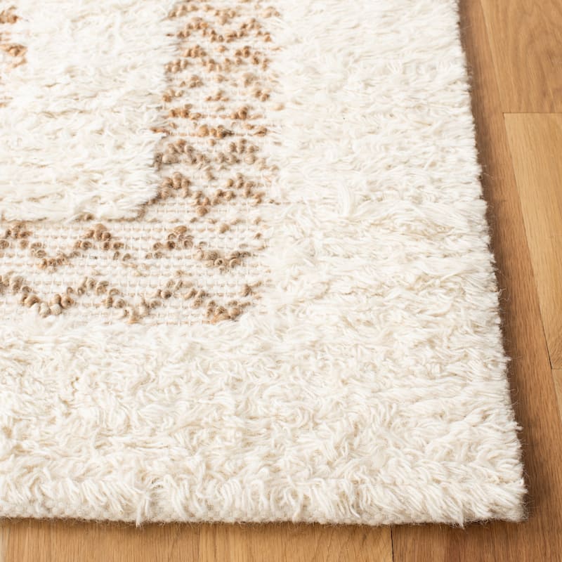 SAFAVIEH Handmade Natura Laudine Wool & Jute Rug