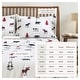 preview thumbnail 20 of 37, Linery & Co. Turkish Cotton Double-Brushed Christmas Flannel Bed Sheet Set