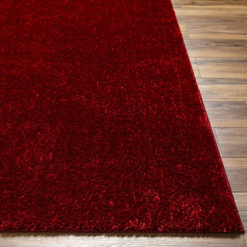 Livabliss Cloudy Shag Vibrant Solid Plush Area Rug