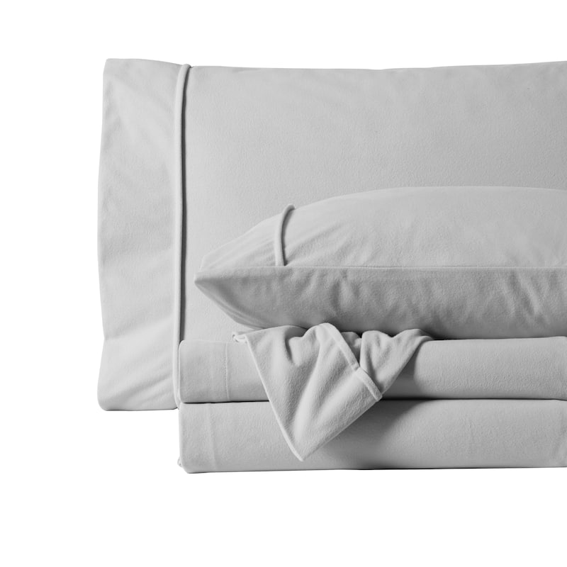 1500 Supreme Sweet Home Collection Flannel Sheet Set