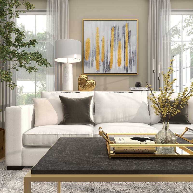 Gold, Black, Silver or White Porcelain Ceramic Dimensional Angled Origami Inspired Heart Decorative Sculpture