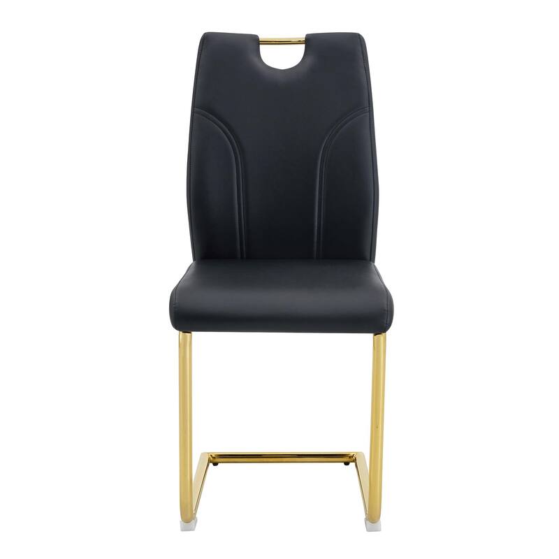 Dining Chairs With Gold Metal Chair Legs (Set Of 6)