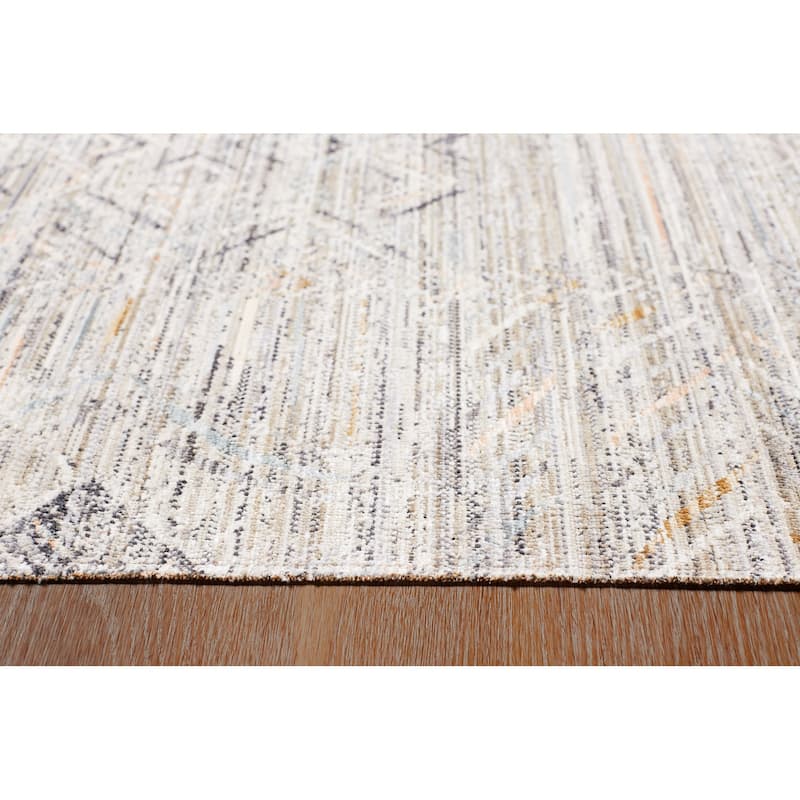 Terra by Obeetee Ava Geo Multi Rug