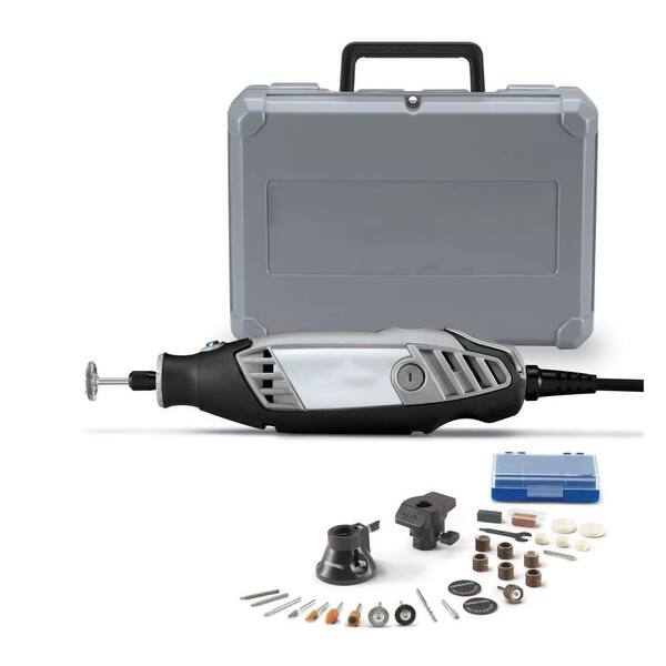 slide 2 of 4, Variable Speed Rotary Tool Kit Black