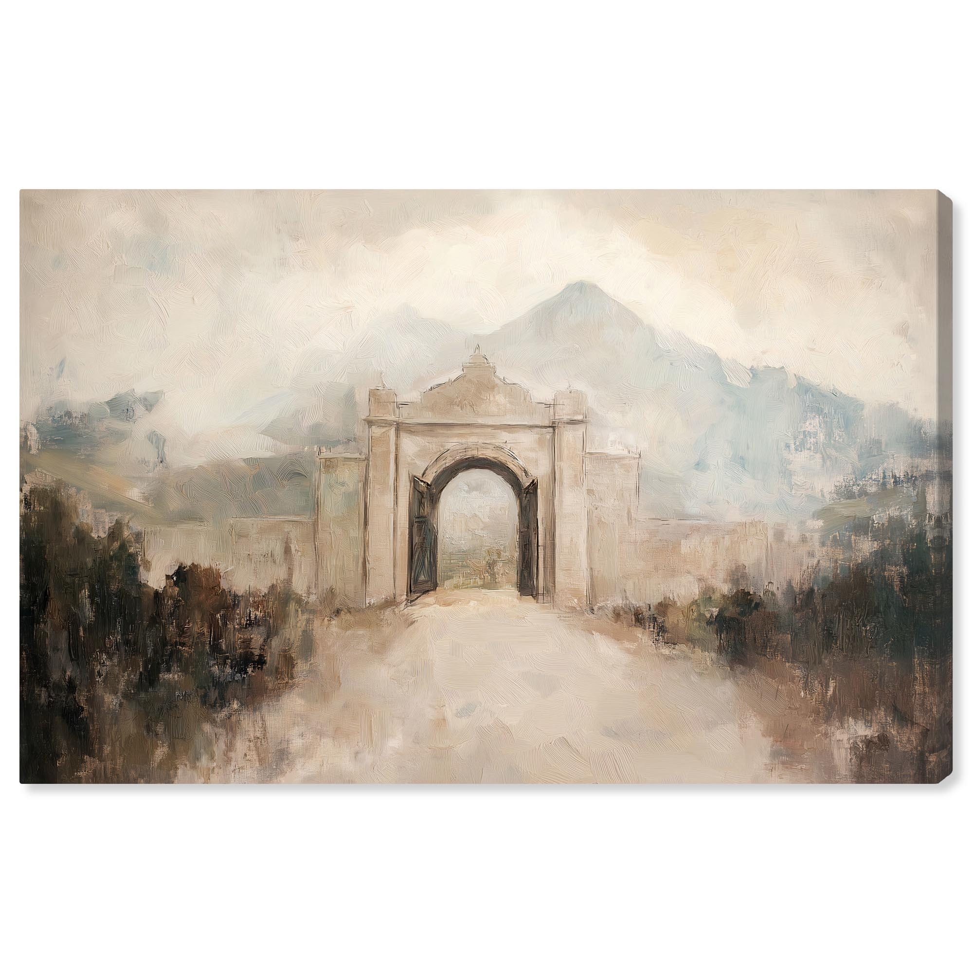 Stone Arch Canvas by Art Remedy, Gallery Wrapped