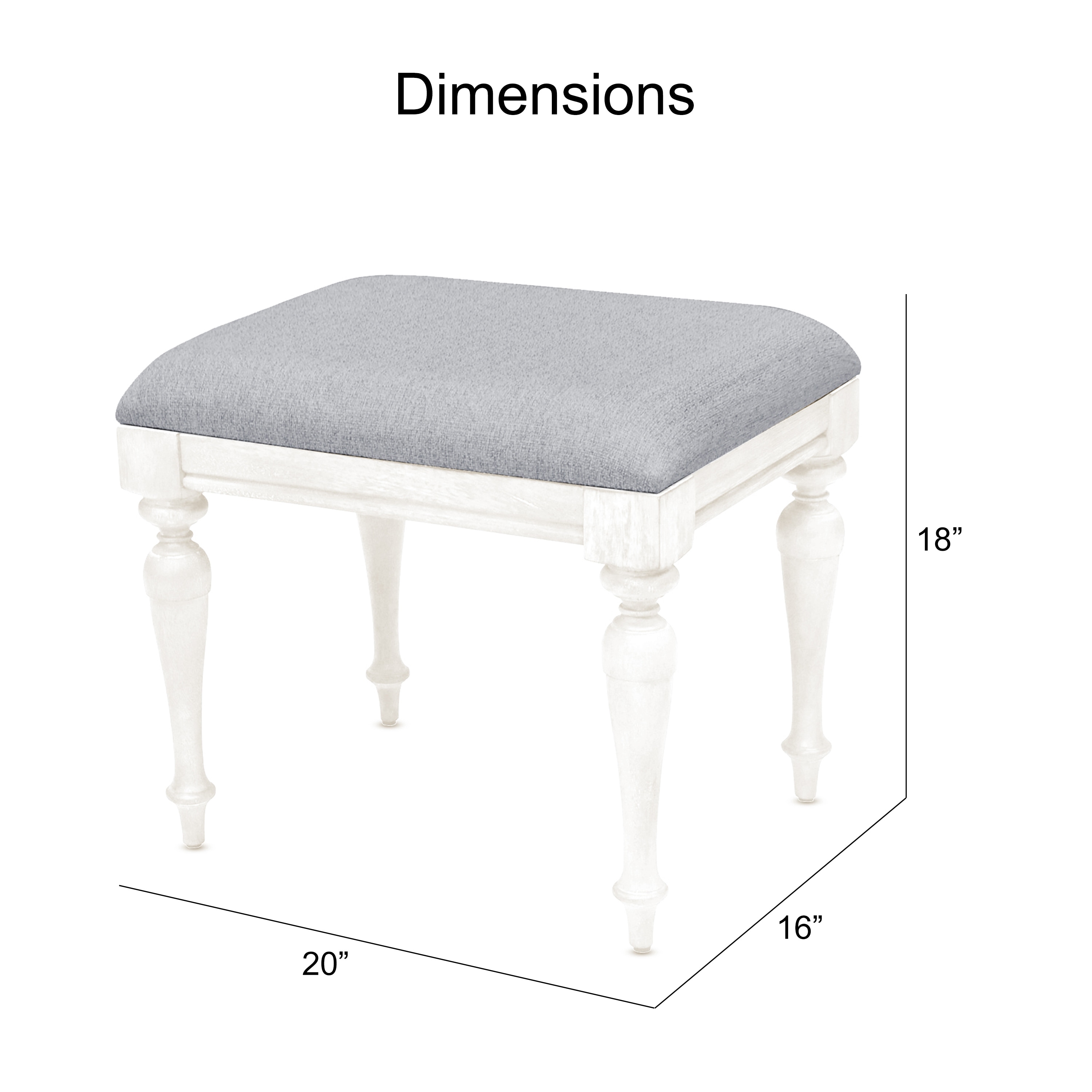 Steve Silver Havenwood Vanity Bench - On Sale - Overstock - 31733187