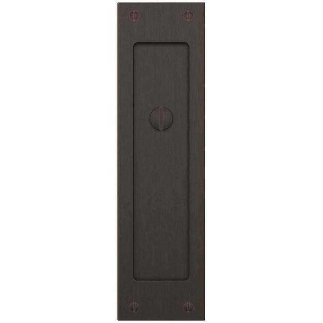 Baldwin Santa Monica Style Pocket Door Exterior Privacy Trim from the