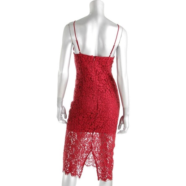 bardot sienna lace cocktail dress
