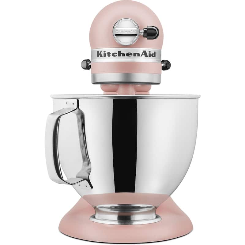 KitchenAid Artisan Series 5 Quart Tilt-Back Head Stand Mixer in Feather Pink