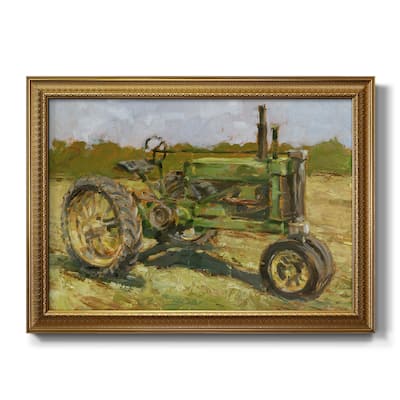 Rustic Tractors I Premium Framed Canvas- Ready to Hang