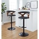 preview thumbnail 4 of 141, Carson Carrington Viby Adjustable Bar Stool with Rounded T Footrest (Set of 2)