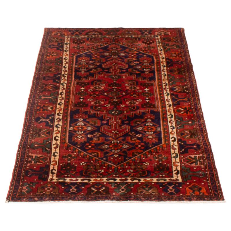 ECARPETGALLERY Hand-knotted Andelz Red Wool Rug - 4'1 x 6'11