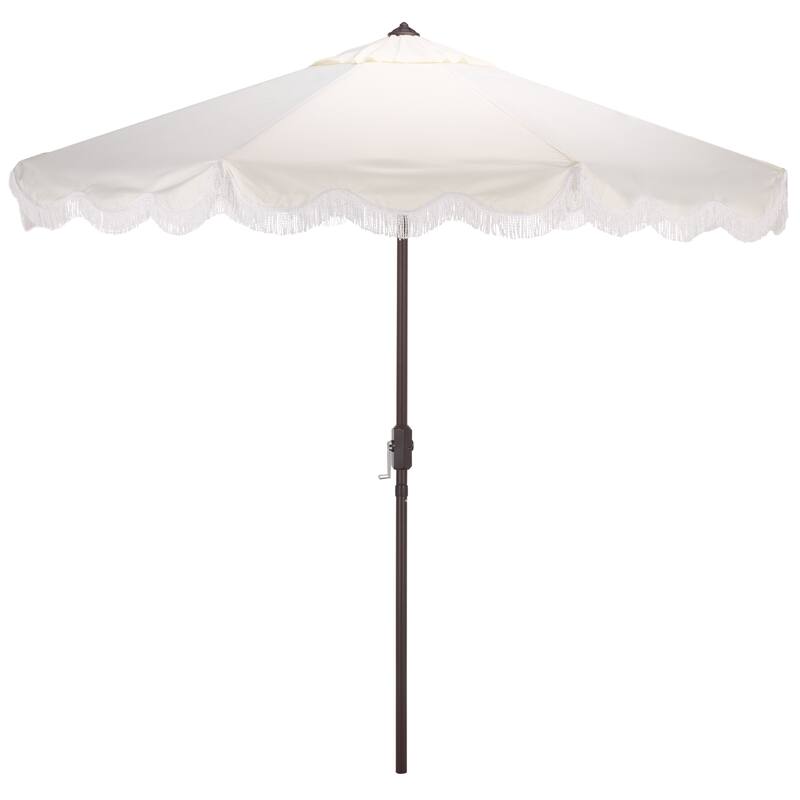 SAFAVIEH Outdoor Living Torsa 9ft Crank Umbrella