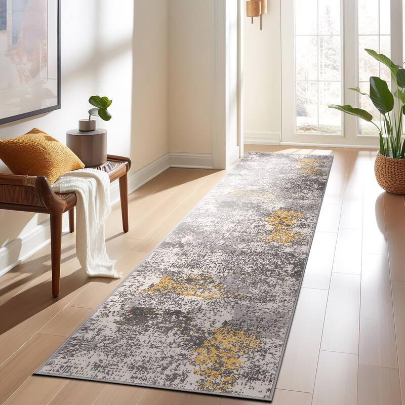 World Rug Gallery Perugia Modern Abstract Area Rug