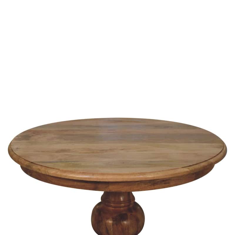 Artisan Furniture Solid Wood Round Turned Dining Table