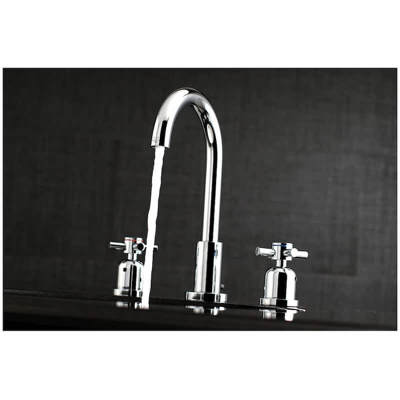 Kingston Brass Concord 1.2 GPM Deck Mounted Widespread Bathroom Faucet